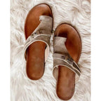 Women's Casual Flat Finger Slippers Sandals