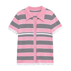 Women's Casual Short-sleeve Knit Top