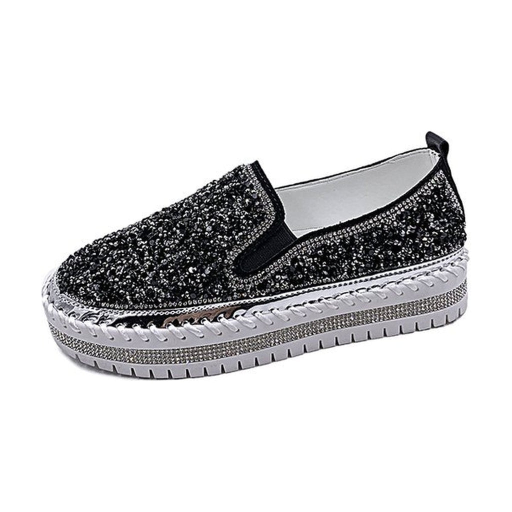 Women's Casual Single Shoes Flat Bottom Spot Loafers