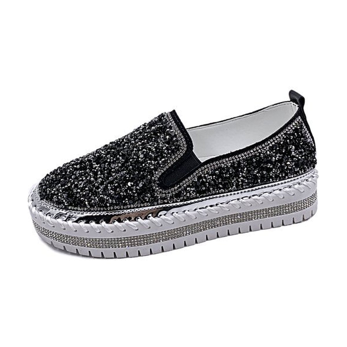 Women's Casual Single Shoes Flat Bottom Spot Loafers