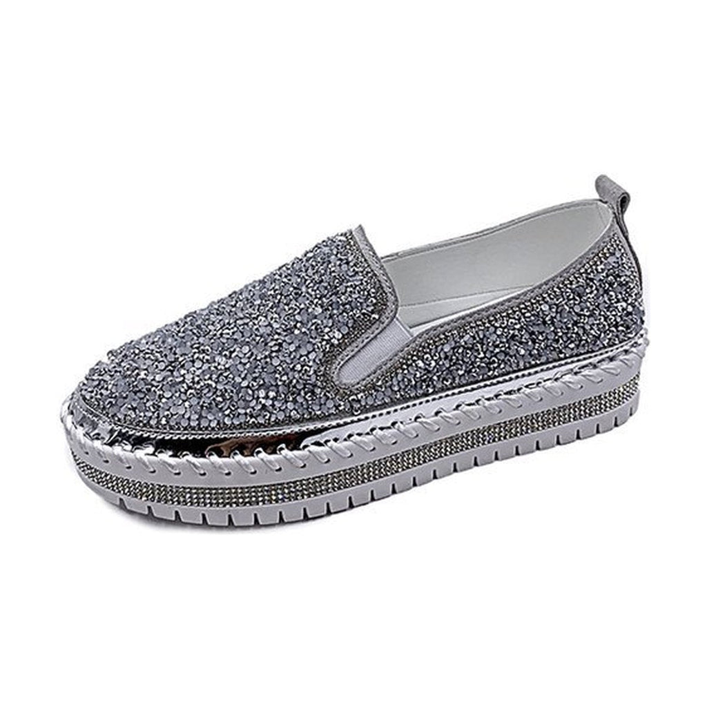 Women's Casual Single Shoes Flat Bottom Spot Loafers