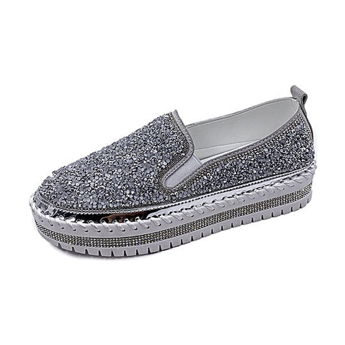 Women's Casual Single Shoes Flat Bottom Spot Loafers