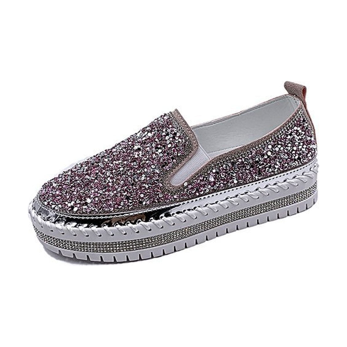 Women's Casual Single Shoes Flat Bottom Spot Loafers