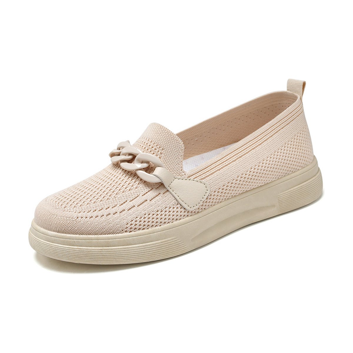 Women's Chain Detail Slip-On Flats