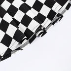 Women's Checked Pleated Skirt