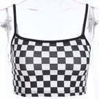 Women's Checkerboard Vest