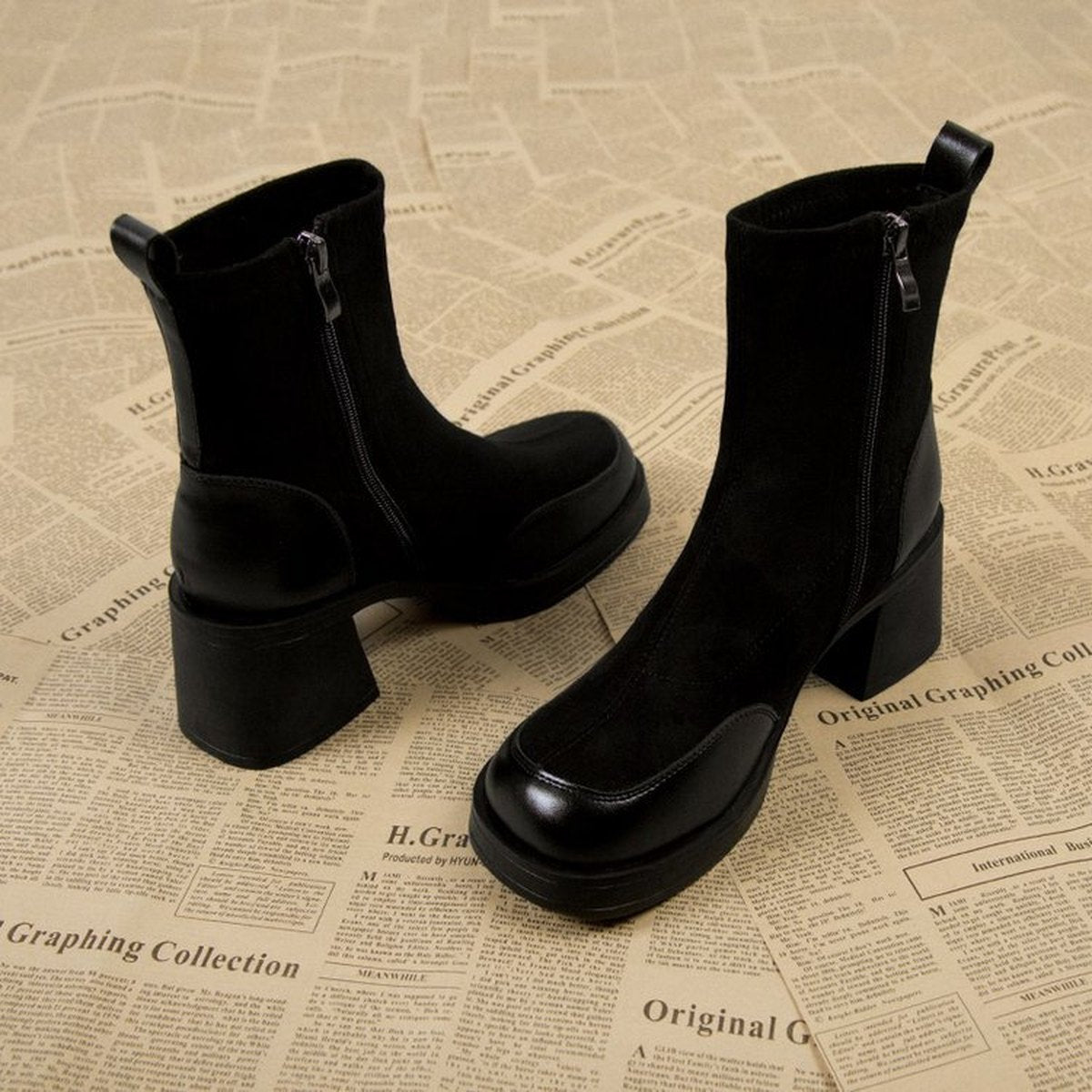 Women's Chunky Martin Boots