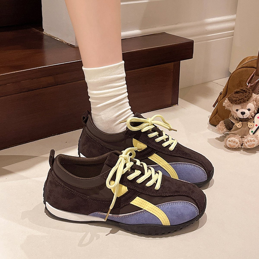 Women's Classic Elegant Round Toe Block Low Heel