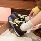Women's Classic Elegant Round Toe Block Low Heel