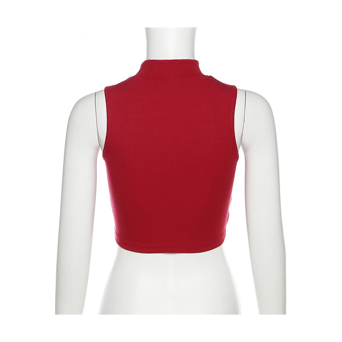 Women's Clothing Street Letters Printed Cropped Tank Top
