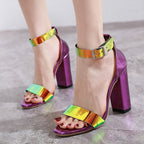 Women's Color Cool High Heel Sandals