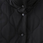 Women's Cotton Puffer Jacket Bow-tie Pockets