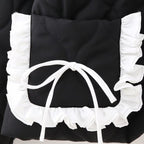 Women's Cotton Puffer Jacket Bow-tie Pockets