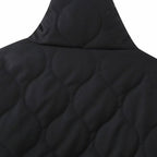 Women's Cotton Puffer Jacket Bow-tie Pockets