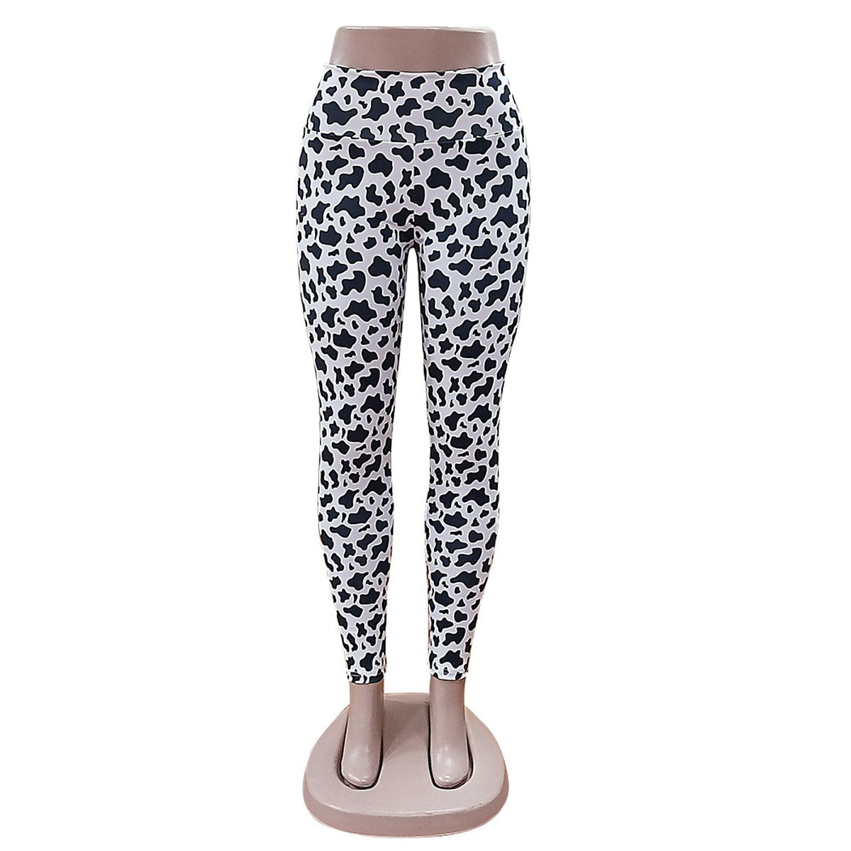Women's Cows Pattern Yoga Workout Pants