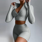 Women's Crop Top & Shorts Set