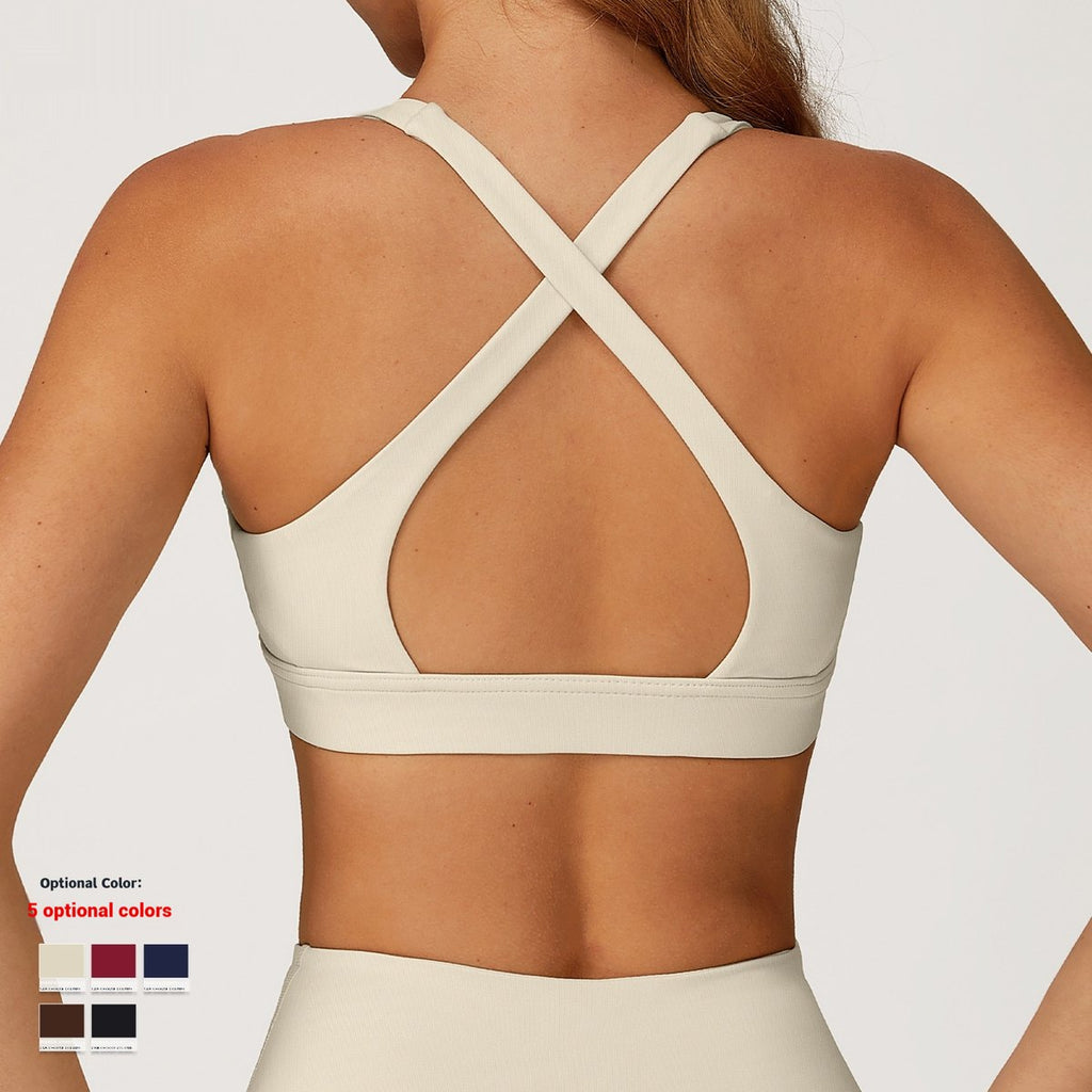 Women's Cross Back High-grade Sports Bra