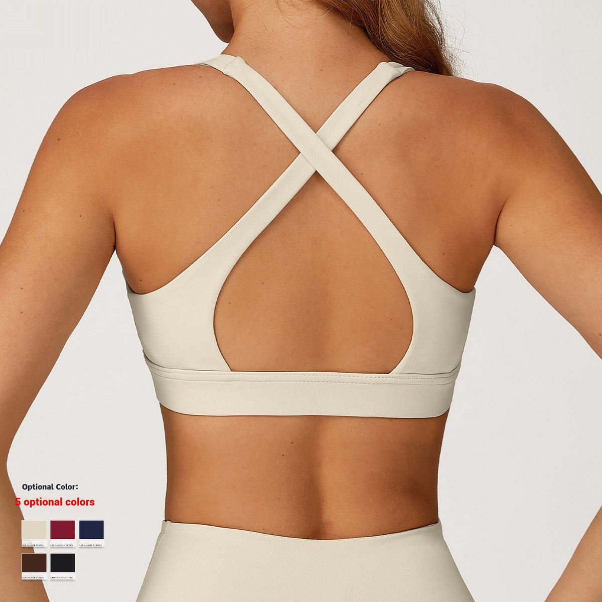 Women's Cross Back High-grade Sports Bra