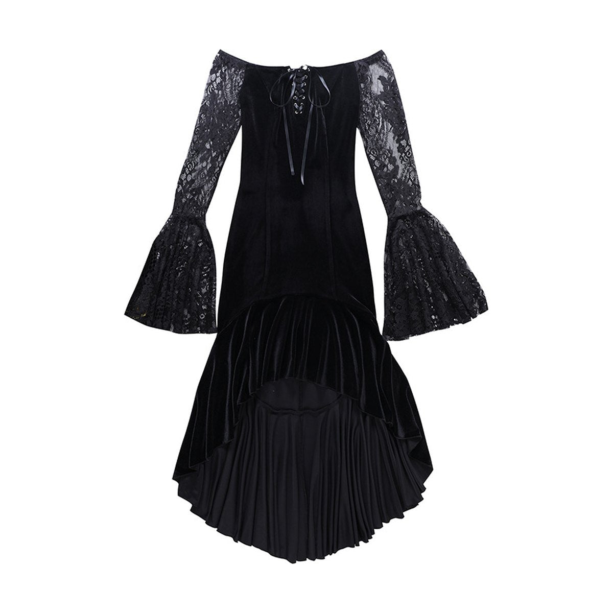 Women's Dark Retro Evening Dress