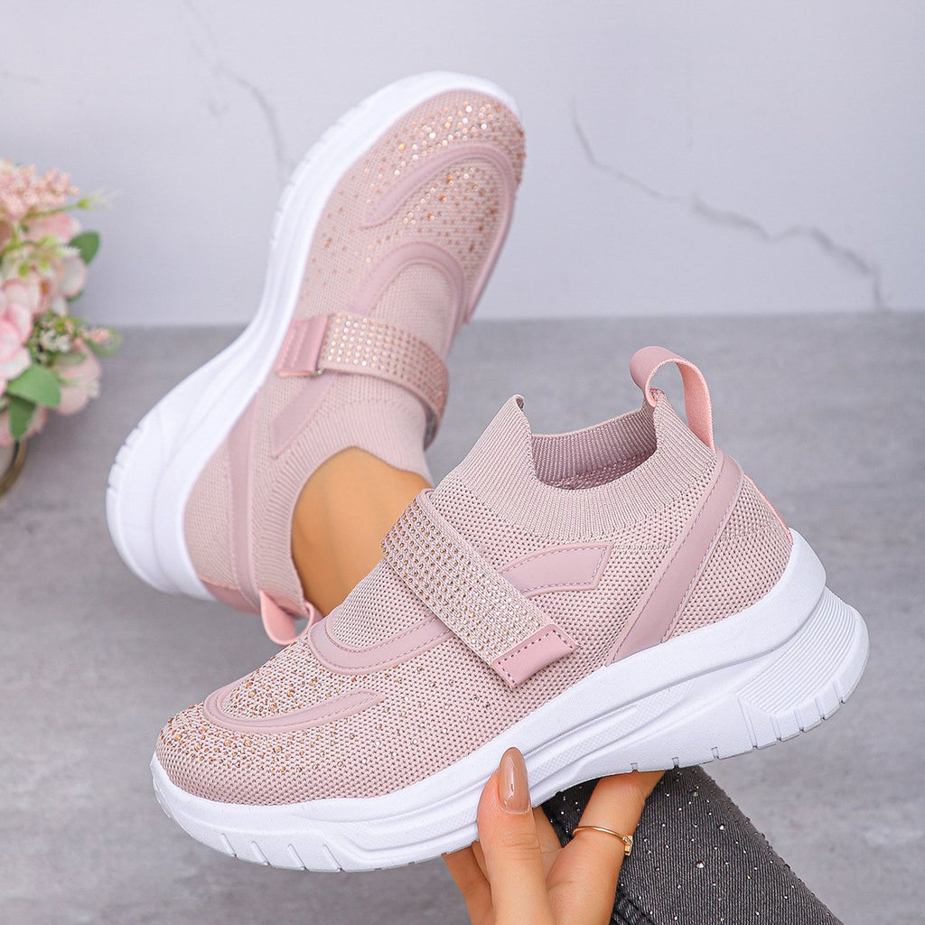 Women's Deep-soled Breathable Wedge Sneakers