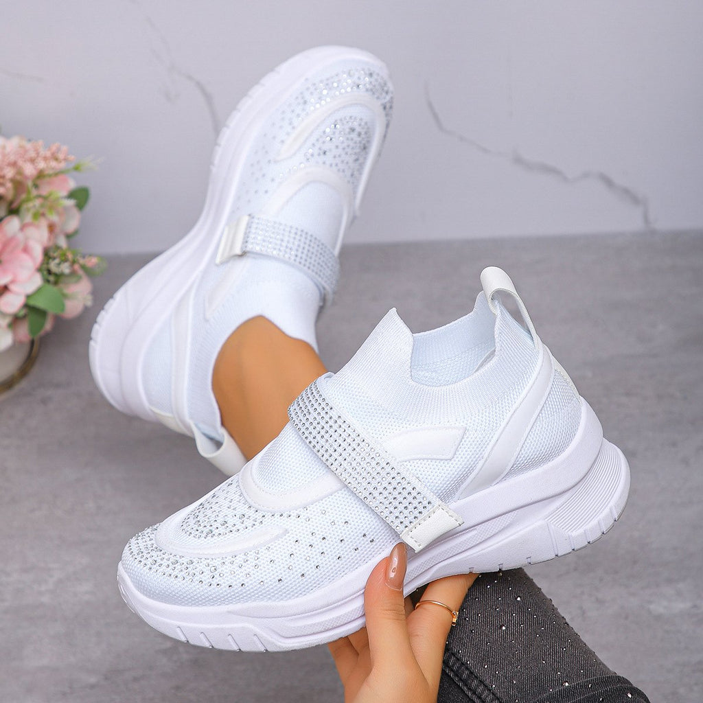 Women's Deep-soled Breathable Wedge Sneakers