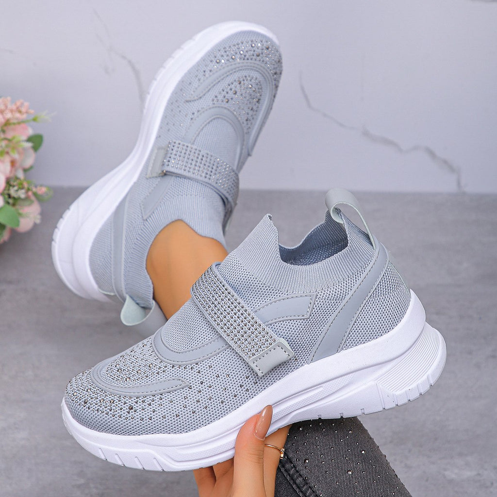 Women's Deep-soled Breathable Wedge Sneakers