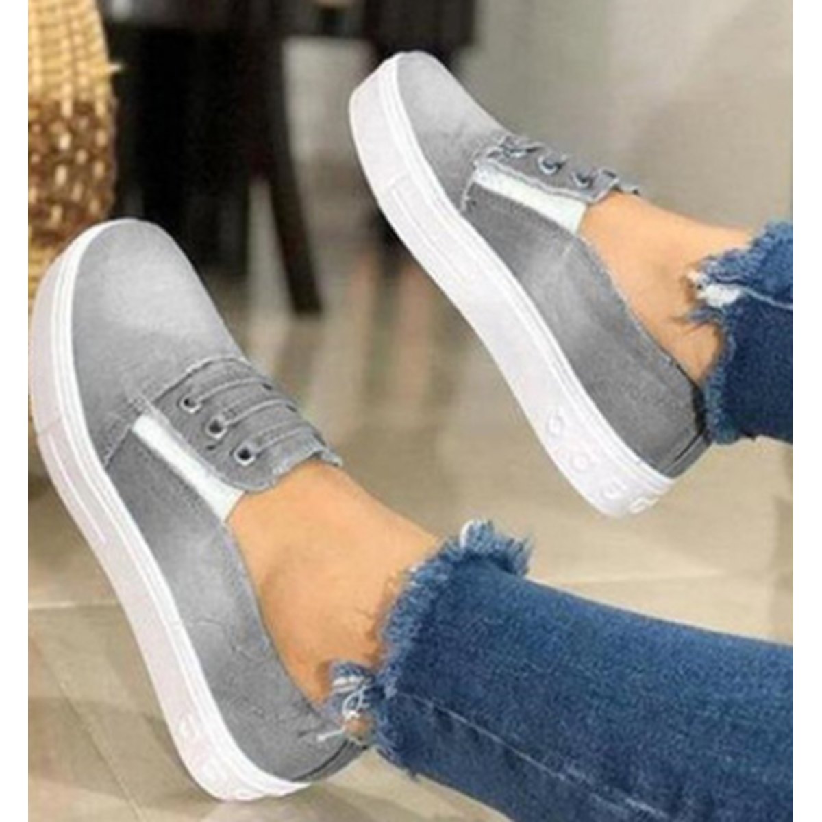 Women's Denim Canvas Shoes