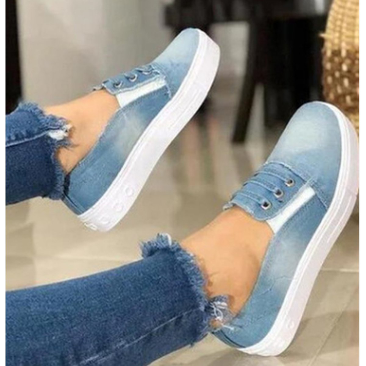 Women's Denim Canvas Shoes