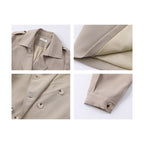 Women's Design Windbreaker Coat