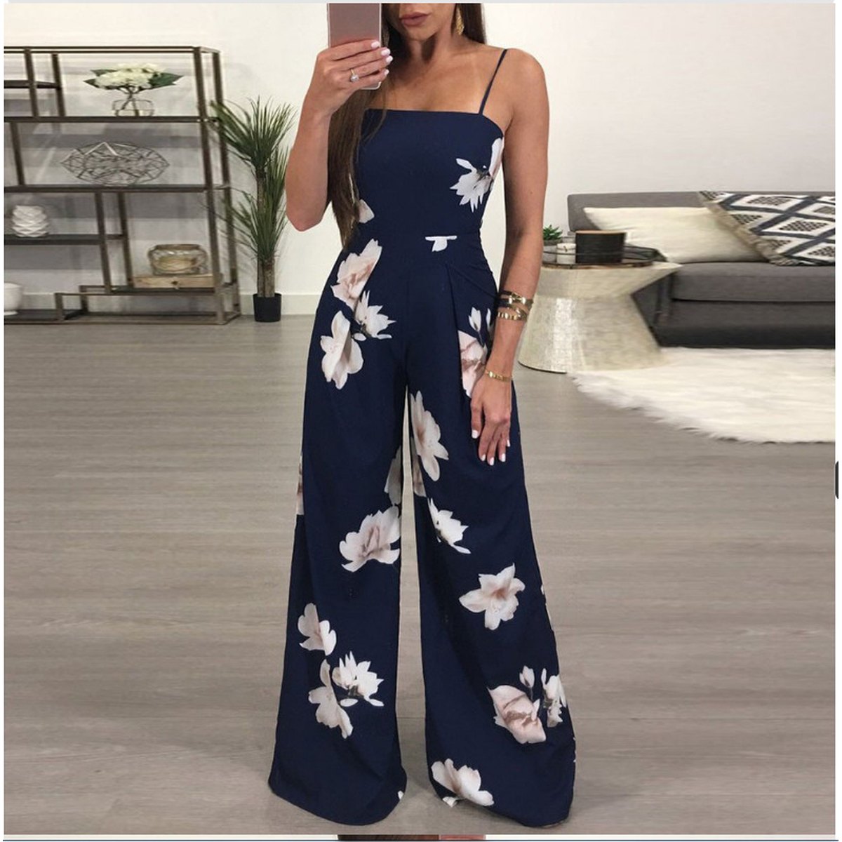 Women's Ebay Printed Jumpsuit