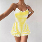 Women's Elegant Slim Ruffled Jumpsuit