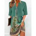 Women's Elegant Two-piece Dress Set