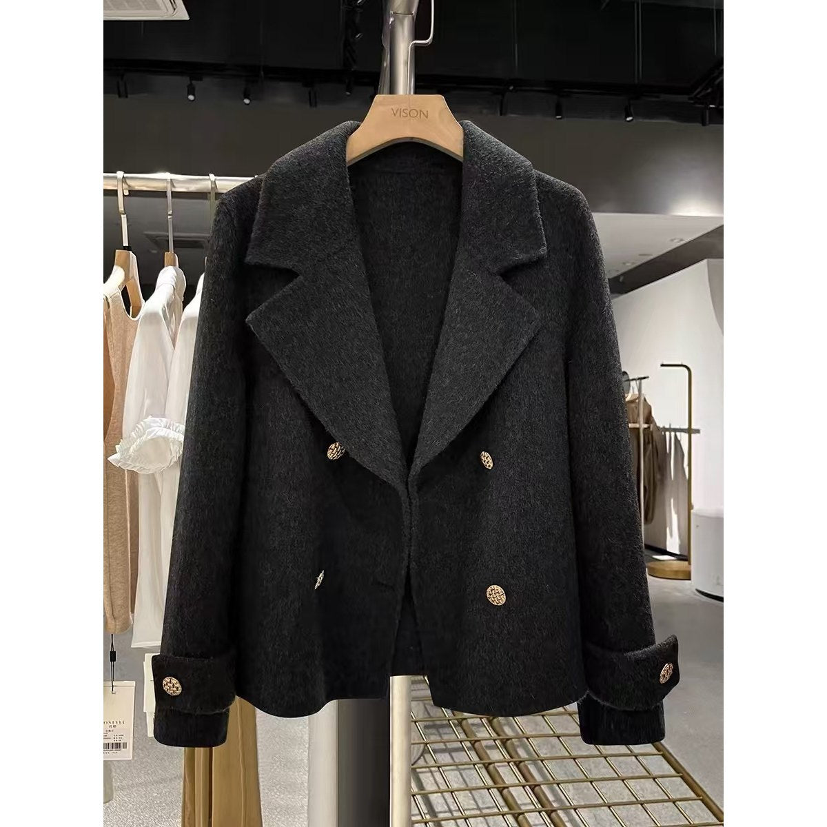Women's Elegant Wool Coat