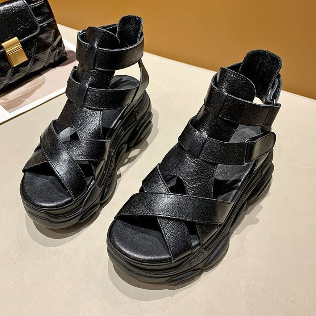 Women's Flat-heel Platform Sandals