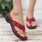 Women's Flip-flops Wedge Platform Sandals Slippers