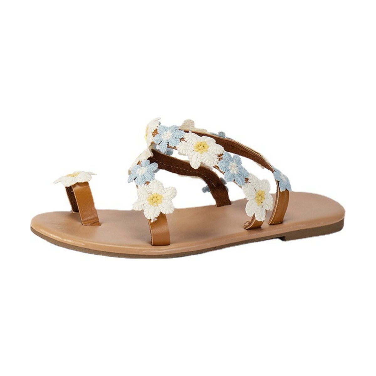 Women's Flower Toe-Ring Sandals