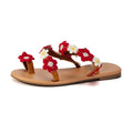 Women's Flower Toe-Ring Sandals