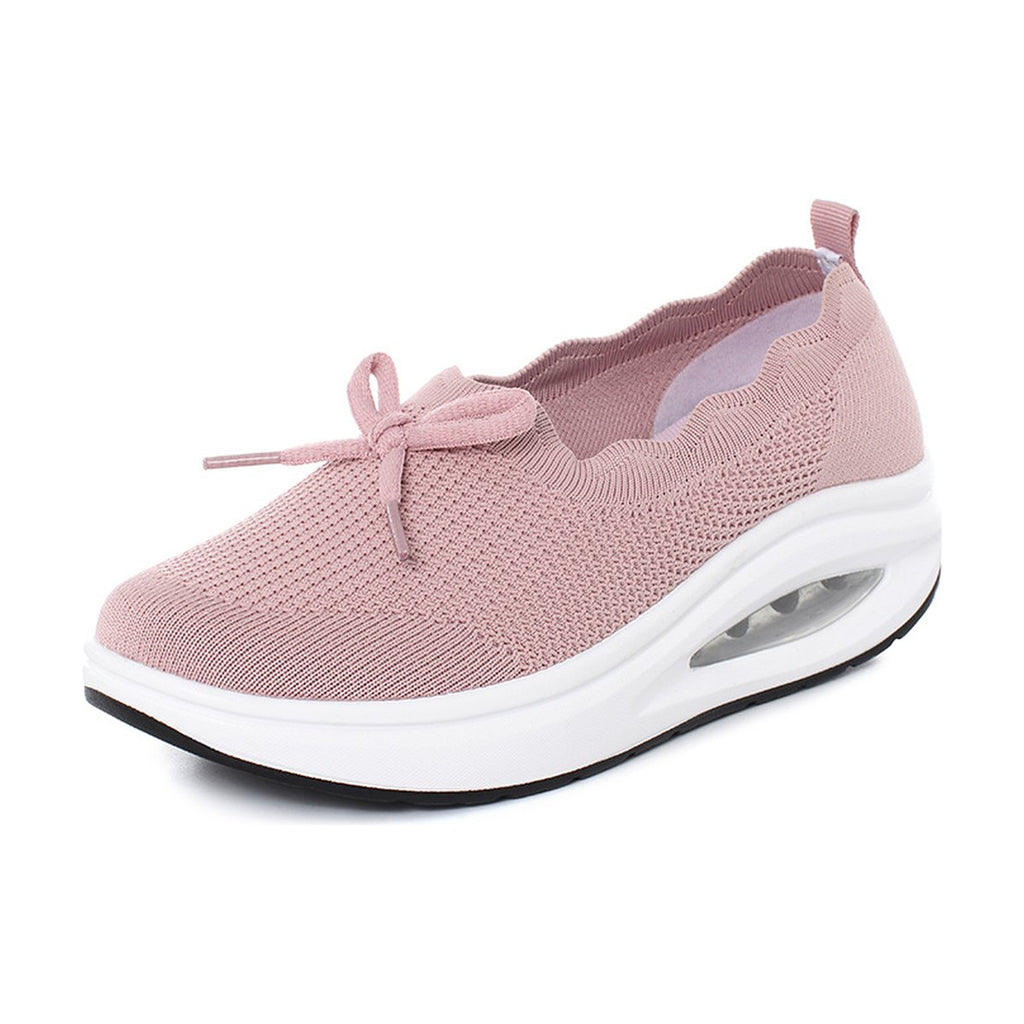 Women's Flying Woven Sports Mesh Breathable One-step Lazy