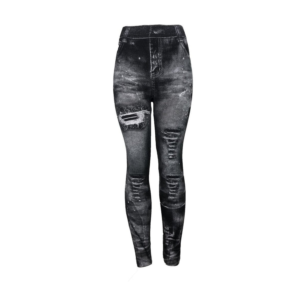 Women's Foreign Trade Denim Leggings