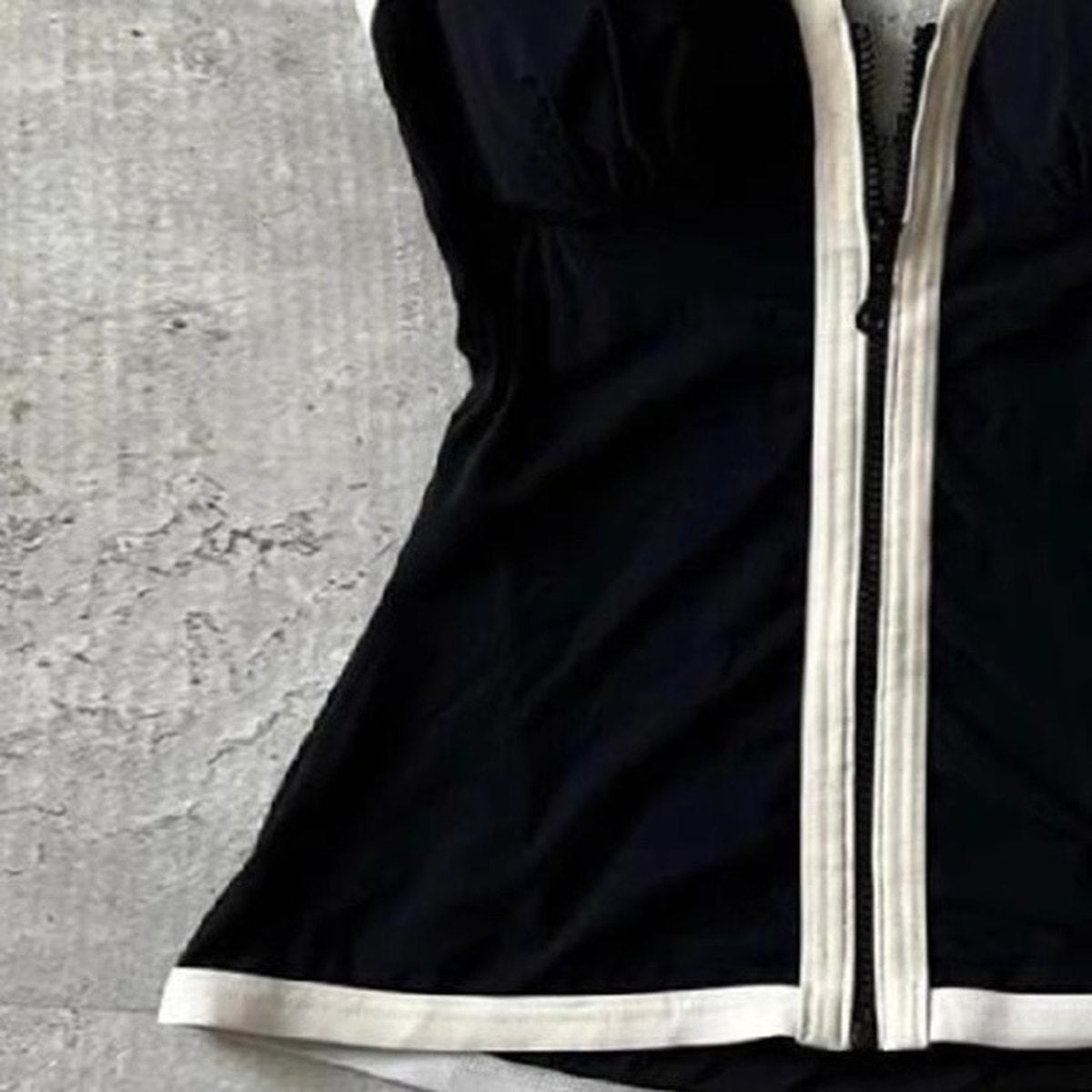 Women's French Striped Halterneck Vest