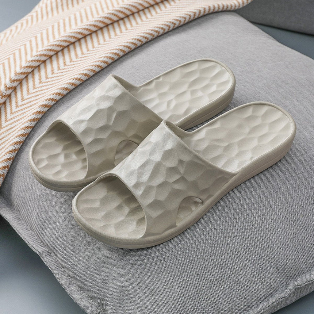 Women's Geometric Bathroom Slippers