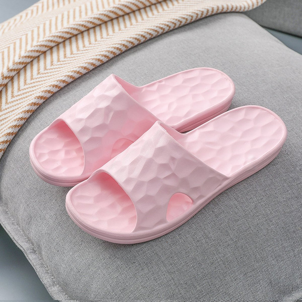 Women's Geometric Bathroom Slippers
