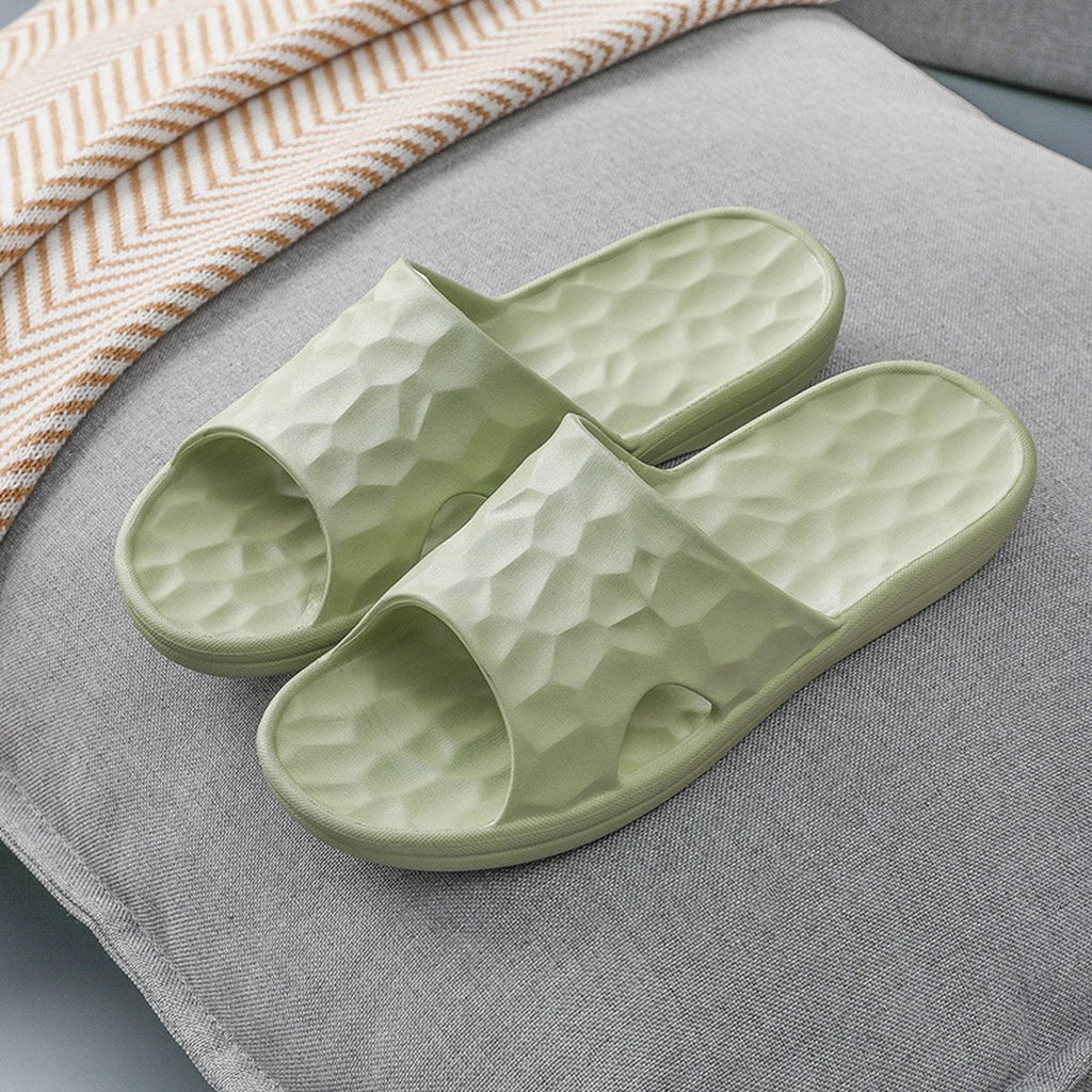Women's Geometric Bathroom Slippers