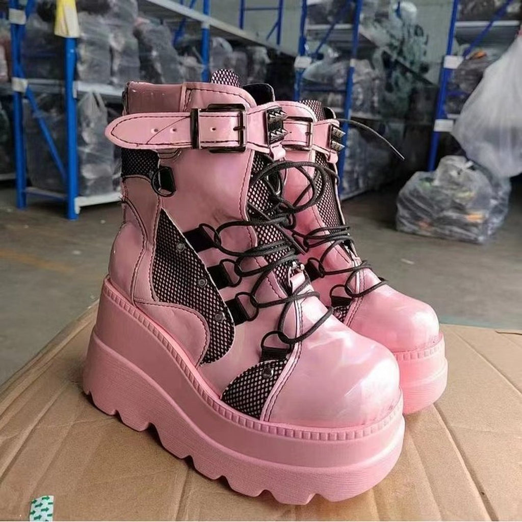 Women's Gothic Platform Boots