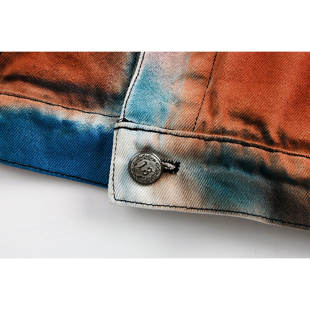Women's Gradient Denim Jacket