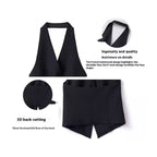 Women's Halter Suit Vest Sleeveless