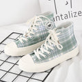 Women's High-top Canvas Shoes Original White Student Retro