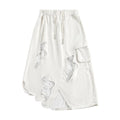 Women's Holes Stitching Skirt