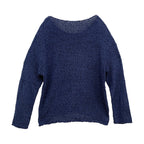 Women's Hollow-out Knitted Blouse