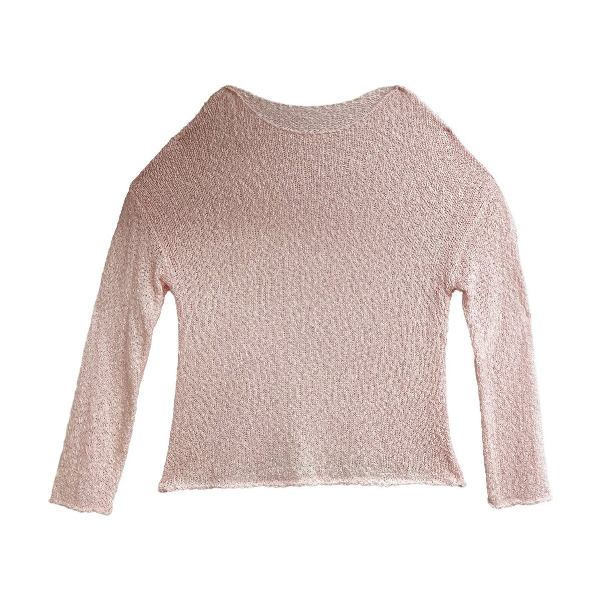 Women's Hollow-out Knitted Blouse